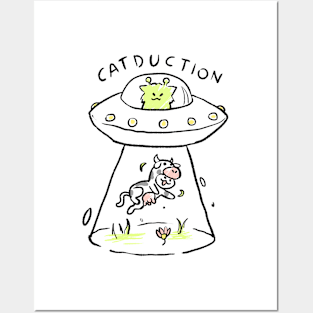 Catduction Posters and Art